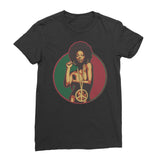 Afro Power Women’s T-Shirt - Black / Female / S