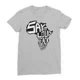 Black and Proud Women’s T-Shirt - Light Grey / Female / S