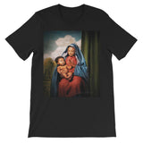 Black Jesus Chest Kids T-Shirt - Black / 3 to 4 Years