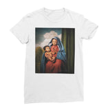 Black Jesus Chest Women’s T-Shirt - White / Female / S