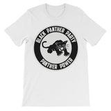Black Panther Party Logo Women’s T-Shirt - White / 3 to 4