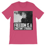 Freedom is a Constant Struggle Kids T-Shirt - Hot Pink / 3