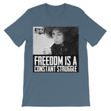 Freedom is a Constant Struggle Kids T-Shirt - Indigo / 3 to