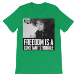 Freedom is a Constant Struggle Kids T-Shirt - Kelly Green /