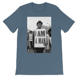 I Am a Man Kids T-Shirt - Indigo / 3 to 4 Years
