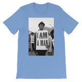 I Am a Man Kids T-Shirt - Light Blue / 3 to 4 Years