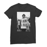 I Am a Man Women’s T-Shirt - Black / Female / S