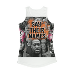 Say their names tank top for women