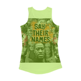 Say their names tank top for women