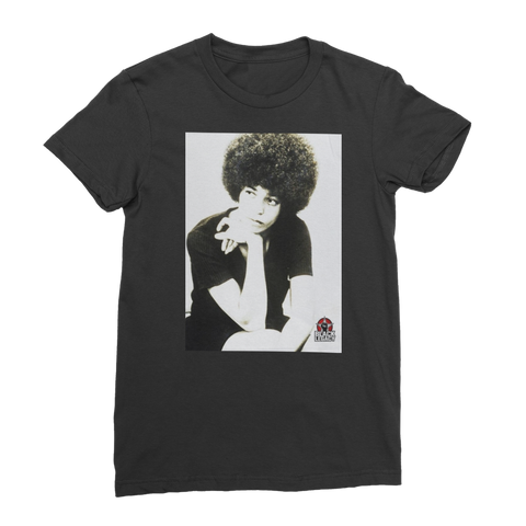 ANGELA DAVIS TSHIRT Malcolm X Classic Women's T-Shirt