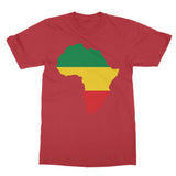 Africa T-Shirt - Red / Unisex / S