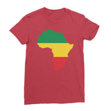 Africa Women’s T-Shirt - Red / Female / S