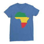 Africa Women’s T-Shirt - Royal Blue / Female / S