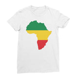 Africa Women’s T-Shirt - White / Female / S