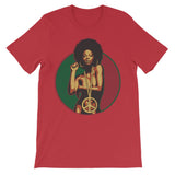Afro Power Kids T-Shirt - Red / 3 to 4 Years