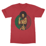 Afro Power T-Shirt - Red / Unisex / S