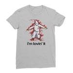 Anti KKK I’m Lovin’ It Women’s T-Shirt - Light Grey / Female