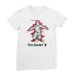 Anti KKK I’m Lovin’ It Women’s T-Shirt - White / Female / S