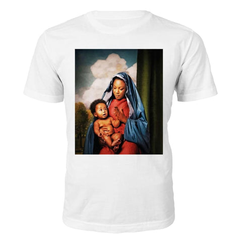 Black Jesus Chest Kids T-Shirt