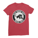 Black Panther Party Logo Women’s T-Shirt - Red / Female / S
