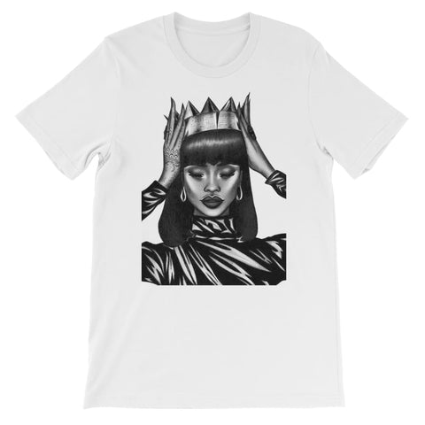 Black Queen Kids T-Shirt - White / 3 to 4 Years