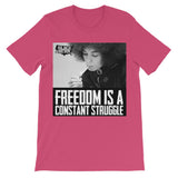 Freedom is a Constant Struggle Kids T-Shirt - Hot Pink / 3 