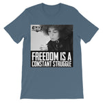 Freedom is a Constant Struggle Kids T-Shirt - Indigo / 3 to 