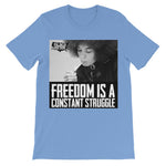Freedom is a Constant Struggle Kids T-Shirt - Light Blue / 3