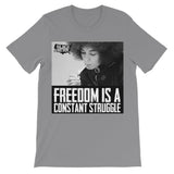 Freedom is a Constant Struggle Kids T-Shirt - Light Grey / 3