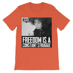 Freedom is a Constant Struggle Kids T-Shirt - Orange / 3 to 