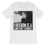 Freedom is a Constant Struggle Kids T-Shirt - White / 3 to 4