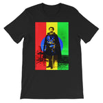 Haile Selassie Ethiopia Kids T-Shirt - Black / 3 to 4 Years