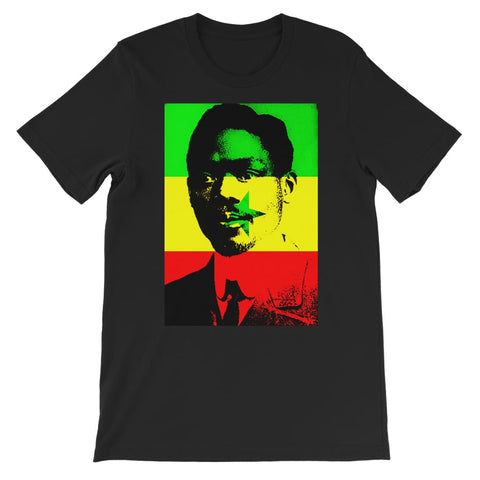 Leopold Senghor Senegal Kids T-Shirt - Black / 3 to 4 Years