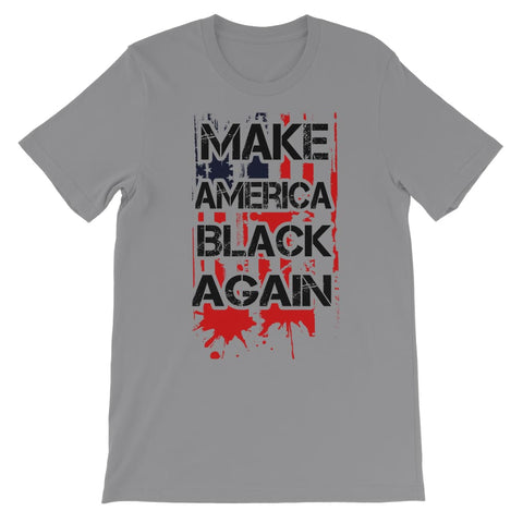 Make America Black Again Kids T-Shirt - Light Grey / 3 to 4 
