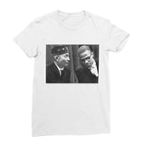 Malcolm X Best Enemies Women’s T-Shirt - White / Female / S