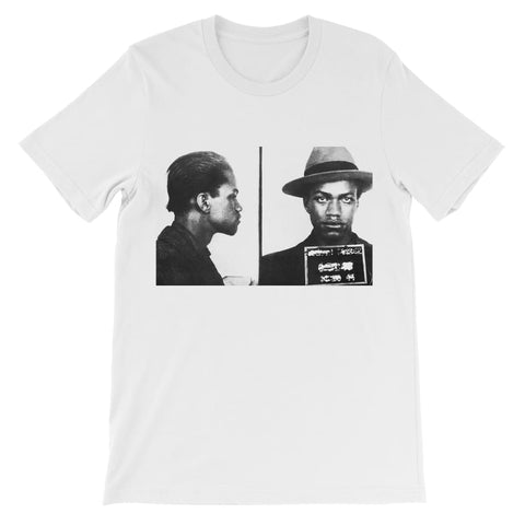 Malcolm X Mugshot Kids T-Shirt - White / 3 to 4 Years