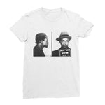 Malcolm X Mugshot Women’s T-Shirt - White / Female / S