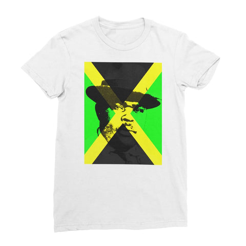 Marcus Garvey Jamaica Women’s T-Shirt - White / Female / S