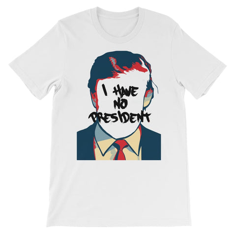 No President Kids T-Shirt - White / 3 to 4 Years