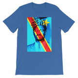 Patrice Lumumba Congo Kids T-Shirt - Royal Blue / 3 to 4 