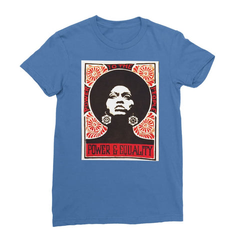 Power and Equality Women’s T-Shirt - Royal Blue / Female / S