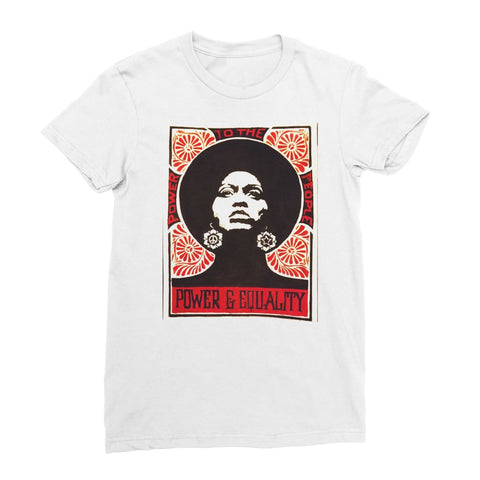 Power and Equality Women’s T-Shirt - White / Female / S