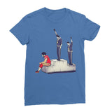 Rebellion in Sports Women’s T-Shirt - Royal Blue / Female / 