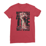 Resistance Against the White System Women’s T-Shirt - Red / 