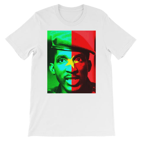 Thomas Sankara Kids T-Shirt - White / 3 to 4 Years